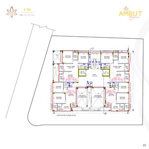 Project Image of 508.38 - 561.55 Sq.ft 2 BHK Apartment for buy in Madhuvan Amrut Elegance