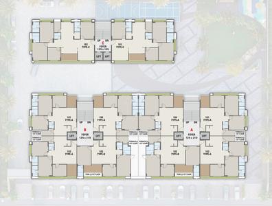 Project Image of 1112.67 - 1631.59 Sq.ft 3 BHK Apartment for buy in Keshvam Clifton