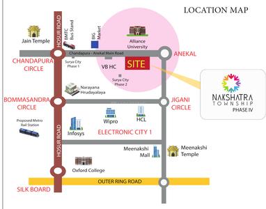 Project Image of 1200.0 - 2400.0 Sq.ft Residential Plot Plot for buy in Aashrithaa Nakshatra Township Phase IV