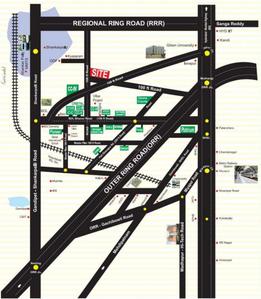 Project Image of 1392.42 - 3836.26 Sq.ft Residential Plot Plot for buy in Bhashyam Oxygen County Phase 2 Extention