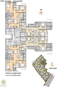 Project Image of 650.0 - 1634.0 Sq.ft 1 BHK Apartment for buy in Olympia Grande