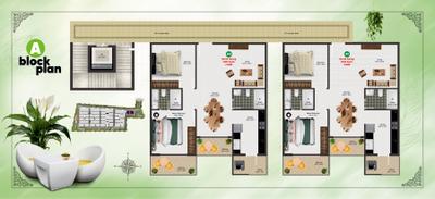 Project Image of 1165.0 - 1895.0 Sq.ft 2 BHK Apartment for buy in Mukunda Gokulam