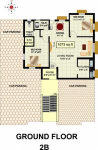 Project Image of 451.0 - 1251.0 Sq.ft 1 BHK Apartment for buy in RB Bagya Enclave