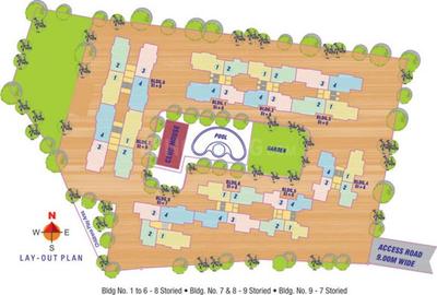 Project Image of 580 Sq.ft 1 BHK Apartment / Flat for sale in Mira Road East for Rs. 6500000