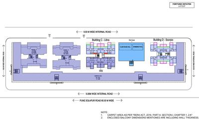 Project Image of 900.0 - 1308.0 Sq.ft 2 BHK Apartment for buy in Oricon Scorpio Fortune Estates