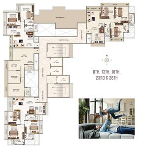 Project Image of 1050 Sq.ft 2 BHK Apartment / Flat for sale in Kharghar for Rs. 12000000