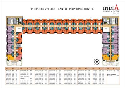 Project Image of 550.0 - 650.0 Sq.ft 1 BHK Apartment for buy in Omaxe India Trade Centre
