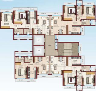 Project Image of 290.0 - 631.0 Sq.ft 1 BHK Apartment for buy in Raj Rudraksha Building No 10