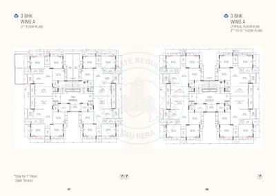 Project Image of 576.41 - 787.06 Sq.ft 2 BHK Apartment for buy in Sky Krishna Heaven
