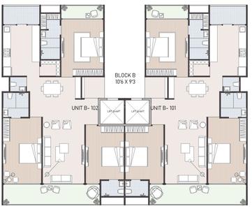 Project Image of 981.67 - 1654.95 Sq.ft 3 BHK Apartment for buy in Rushabh Luxuria
