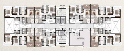 Project Image of 467.0 - 684.0 Sq.ft 1 BHK Apartment for buy in Renucorp Vanaha