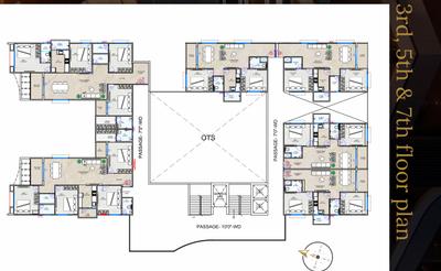 Project Image of 1704 Sq.ft 4 BHK Apartment / Flat for sale in Navlakha for Rs. 14400000