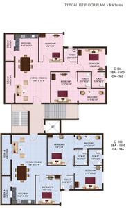 Project Image of 1200.0 - 1595.0 Sq.ft 3 BHK Apartment for buy in Adharshila Punit Enclave Block C