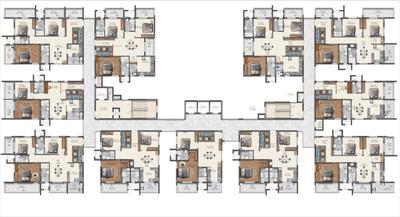 Project Image of 989.0 - 1470.0 Sq.ft 2 BHK Apartment for buy in Pranava East Crest