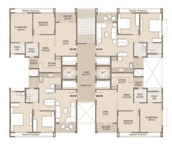 Project Image of 1057 Sq.ft 2 BHK Apartment / Flat for sale in Nehru Nagar for Rs. 13000000
