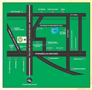 Project Image of 800 Sq.ft Residential Plot / Land for sale in Poonamallee for Rs. 3600000