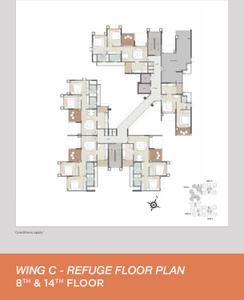 Project Image of 500.0 - 1090.0 Sq.ft 1 BHK Apartment for buy in Kalpataru Serenity Bldg 5