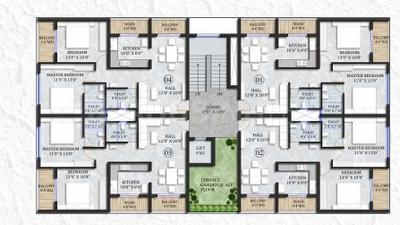 Project Image of 961.0 - 1291.0 Sq.ft 2 BHK Apartment for buy in Aryan Samriddhi Altus
