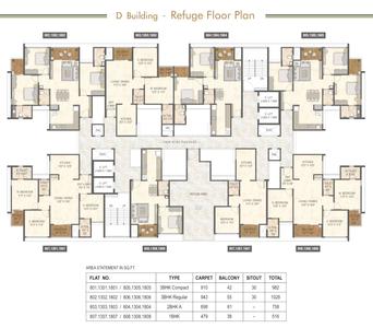 Project Image of 479.0 - 1237.0 Sq.ft 1 BHK Apartment for buy in Austin Lush Residences