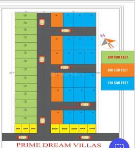 Project Image of 585.0 - 675.0 Sq.ft 2 BHK Villa for buy in Prime Dream Villa