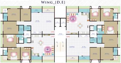 Project Image of 619.0 - 880.0 Sq.ft 2 BHK Apartment for buy in Nilkanth Varni Shree Hans Luxuria