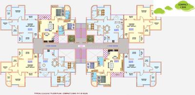 Project Image of 599.01 - 735.18 Sq.ft 2 BHK Apartment for buy in Bhujbal Quadra Town