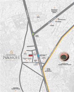 Project Image of 2000 Sq.ft 3 BHK Apartment / Flat for sale in Sabarmati for Rs. 10100000