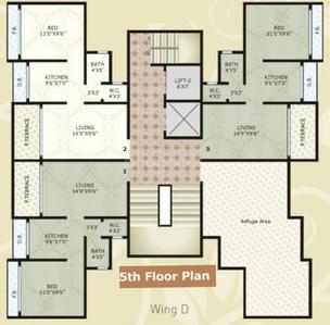 Project Image of 0.0 - 339.0 Sq.ft 1 BHK Apartment for buy in Shree Durga Nagar Complex