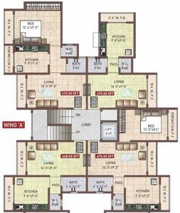 Project Image of 290.0 - 858.0 Sq.ft 1 RK Apartment for buy in Space Sai Moreshwar