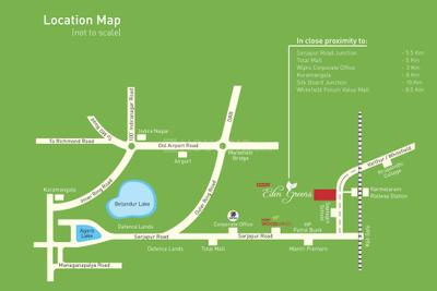 Project Image of 1675.0 - 2205.0 Sq.ft 3 BHK Apartment for buy in DSR Eden Greens