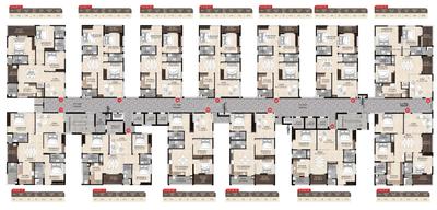 Project Image of 1390.0 - 2090.0 Sq.ft 2 BHK Apartment for buy in MVV The Grand