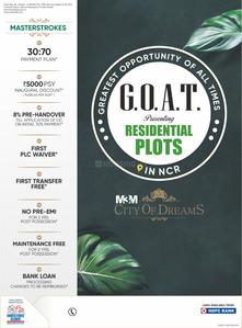 Project Image of 1620.0 - 9000.0 Sq.ft Residential Plot Plot for buy in M3M City Of Dreams