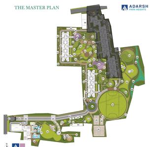 Project Image of 909.0 - 1289.0 Sq.ft 2 BHK Apartment for buy in Adarsh Park Heights Phase 2