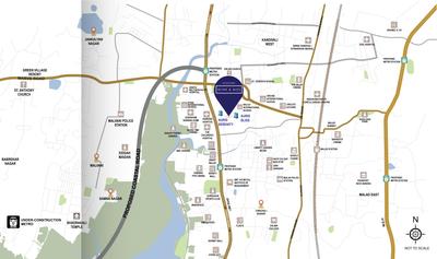 Project Image of 358.36 - 739.44 Sq.ft 1 BHK Apartment for buy in Sheth Auris Ilaria