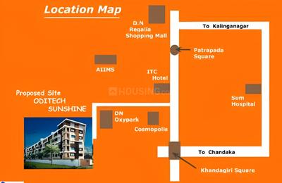 Project Image of 196.0 - 638.0 Sq.ft 1 RK Apartment for buy in Oditech Sunshine