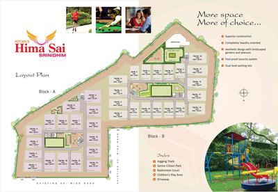 Project Image of 1078.0 - 1763.0 Sq.ft 2 BHK Apartment for buy in Himagiri Pottapus Hima Sai Srinidhim