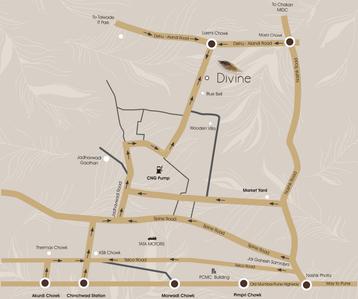 Project Image of 454.0 - 611.0 Sq.ft 1 BHK Apartment for buy in Millennium Divine