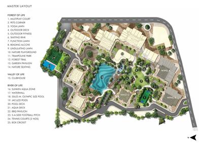 Project Image of 833.0 - 881.0 Sq.ft 3 BHK Apartment for buy in Rustomjee La Vie Wing C