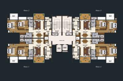 Project Image of 1421.16 - 1666.47 Sq.ft 3 BHK Apartment for buy in Lodha Belmondo St Andrews B and C and D