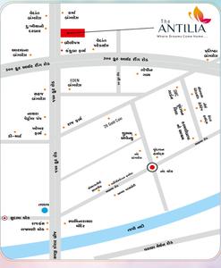 Project Image of 863.16 - 909.01 Sq.ft 3 BHK Apartment for buy in The Antilia