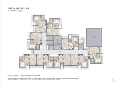 Project Image of 0.0 - 368.13 Sq.ft 1 BHK Apartment for buy in Ruparel Livia