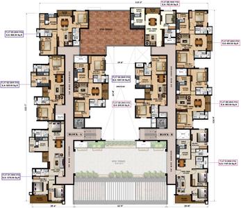 Project Image of 849.0 - 1250.0 Sq.ft 2 BHK Apartment for buy in Kalpataru Royale