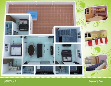 Project Image of 488.0 - 1200.0 Sq.ft 2 BHK Apartment for buy in Sri Srinivasaa SM Adhvika