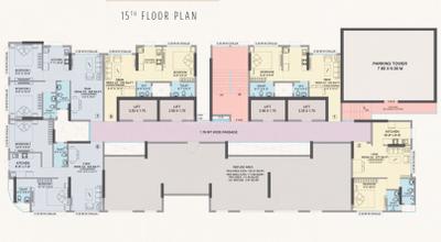 Project Image of 340.0 - 550.0 Sq.ft 1 BHK Apartment for buy in M K Oasis