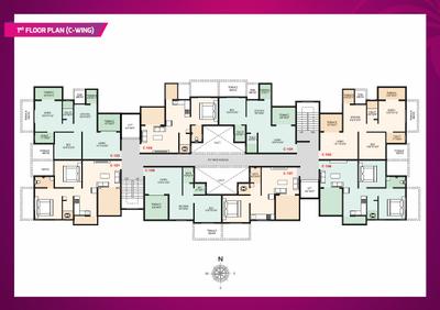 Project Image of 311.94 - 478.99 Sq.ft 1 BHK Apartment for buy in Goodwill Wonder Nest C Wing Phase 1