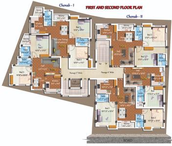 Project Image of 487.0 - 936.0 Sq.ft 1 BHK Apartment for buy in Sivarams Chenab