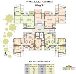 Project Image of 1090.0 - 1499.0 Sq.ft 2 BHK Apartment for buy in Icon Windsor Park