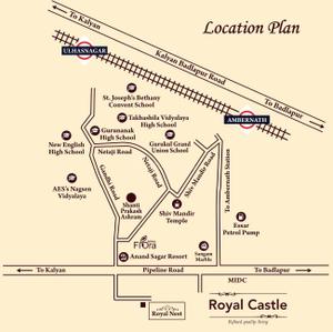 Project Image of 332.0 - 456.0 Sq.ft 1 BHK Apartment for buy in SCGK Royal Castle Building 1 3 4 5