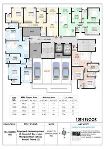 Project Image of 510.0 - 1106.0 Sq.ft 1 BHK Apartment for buy in Charms Shri Kaustubh