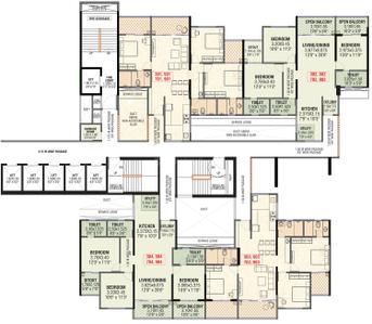 Project Image of 1615 Sq.ft 3 BHK Apartment / Flat for sale in Pimple Nilakh for Rs. 15900000